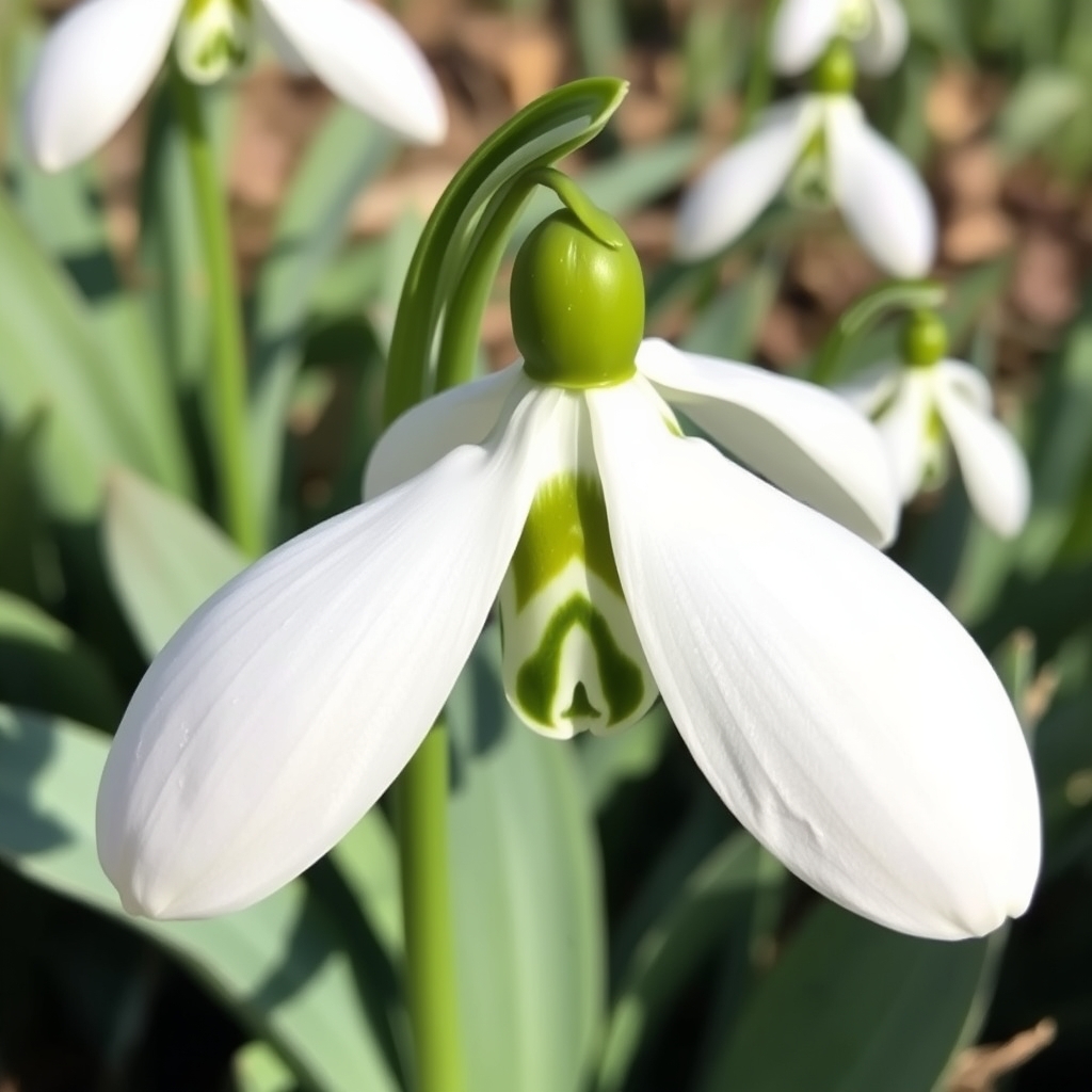 Galanthus elwesii var. elwesii