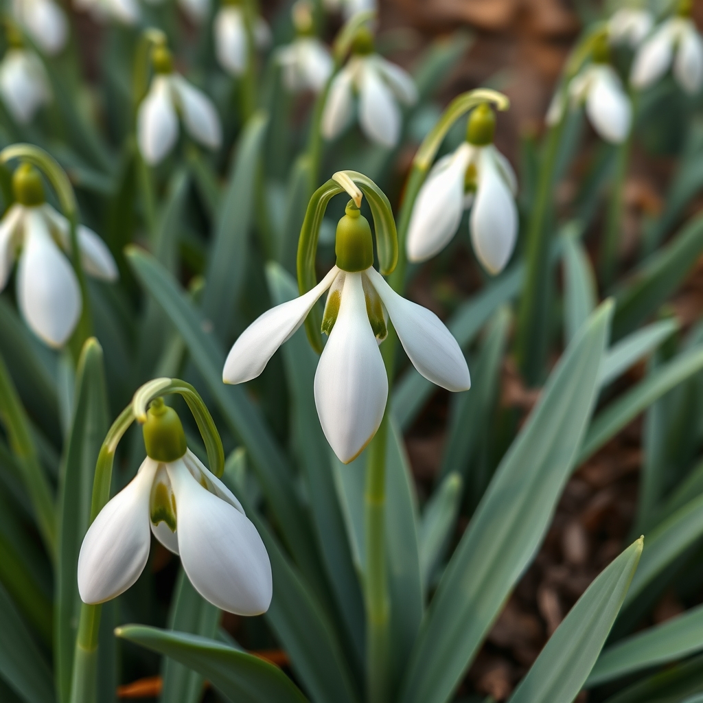 Galanthus 'Ivington Green'
