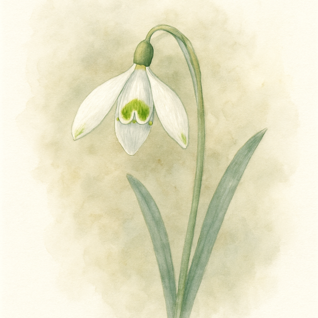 Galanthus 'Ivington Green'