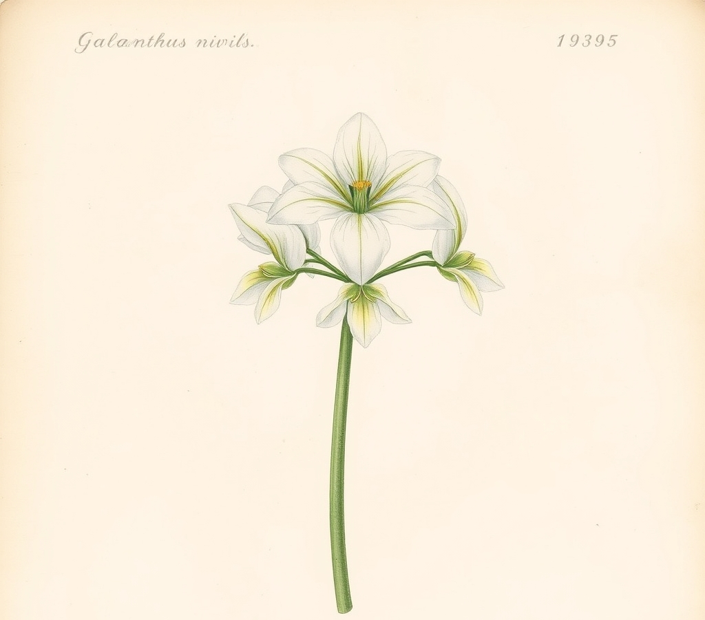 Galanthus nivalis f.pleniflorus "Lady Elphinstone"