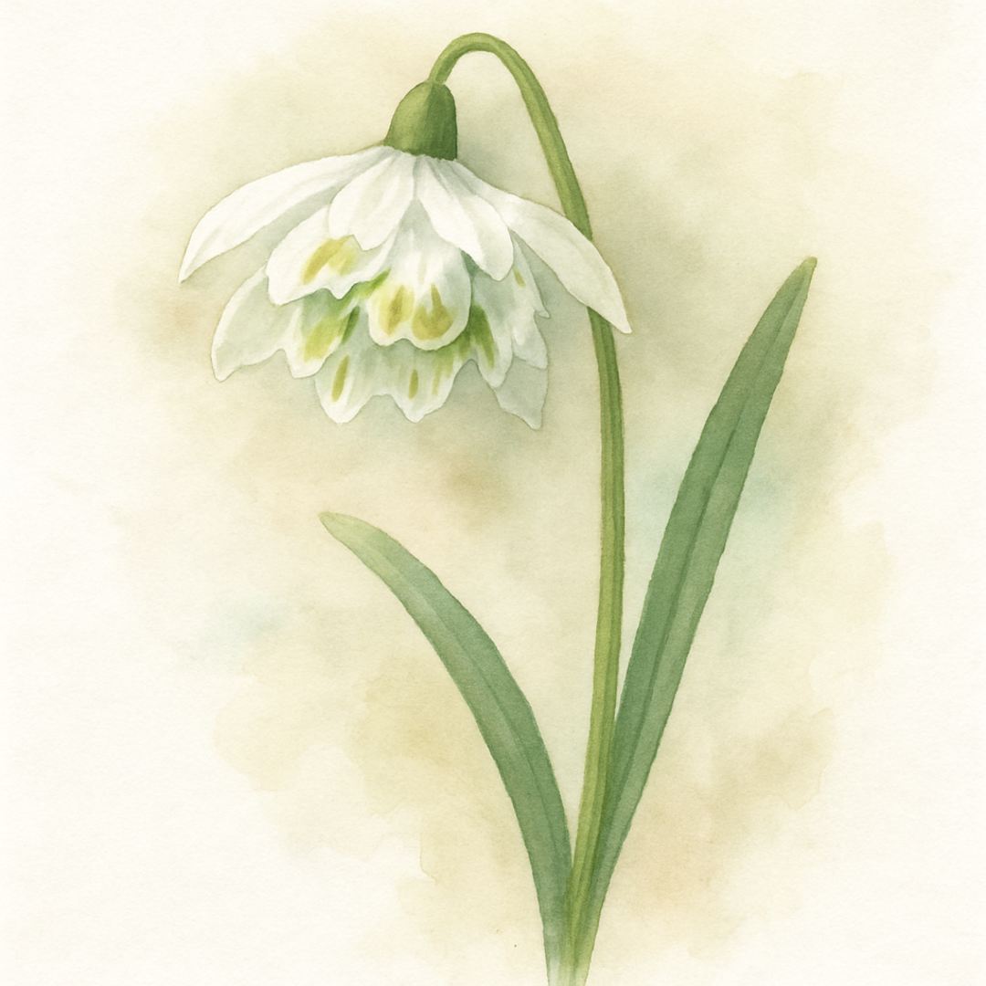 Galanthus nivalis f. pleniflorus 'Lady Elphinstone'