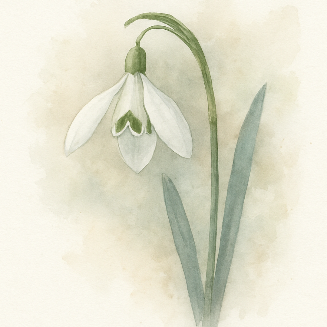 Galanthus nivalis ‘Glauconite’