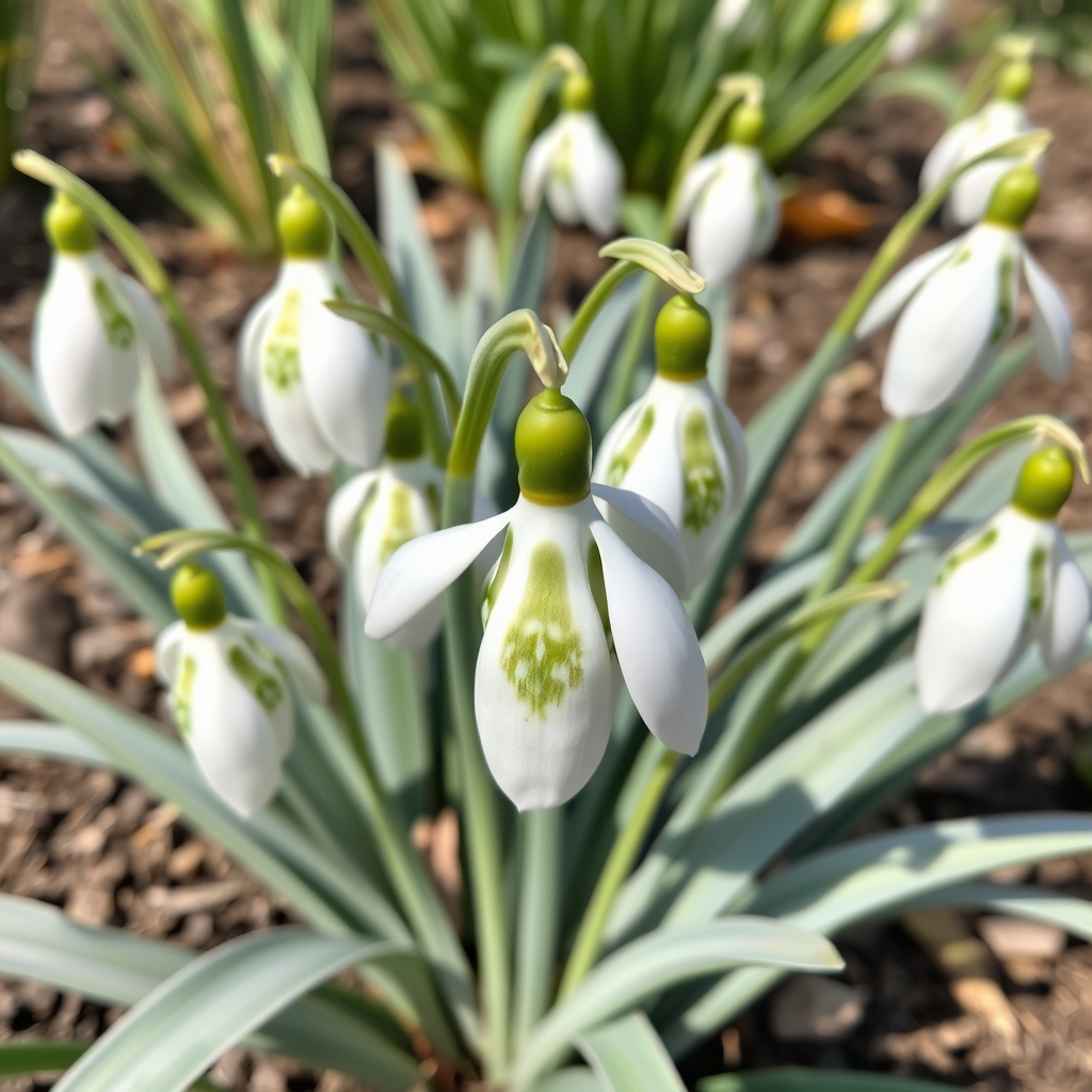 Galanthus nivalis ‘Greenwash’