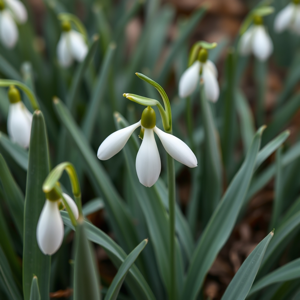 Galanthus nivalis ‘Gwen’