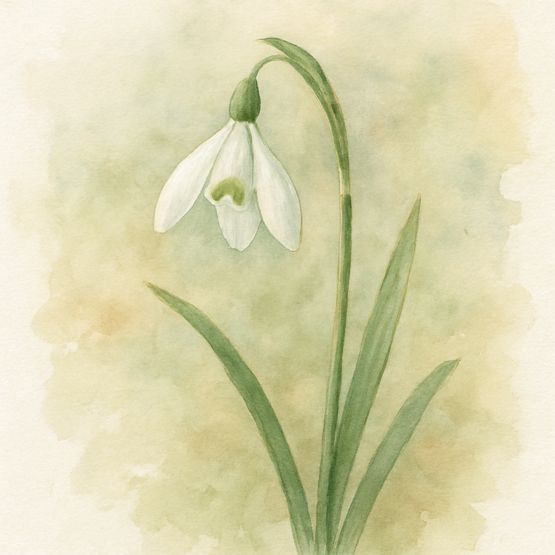 Galanthus nivalis Pusey Green Tip
