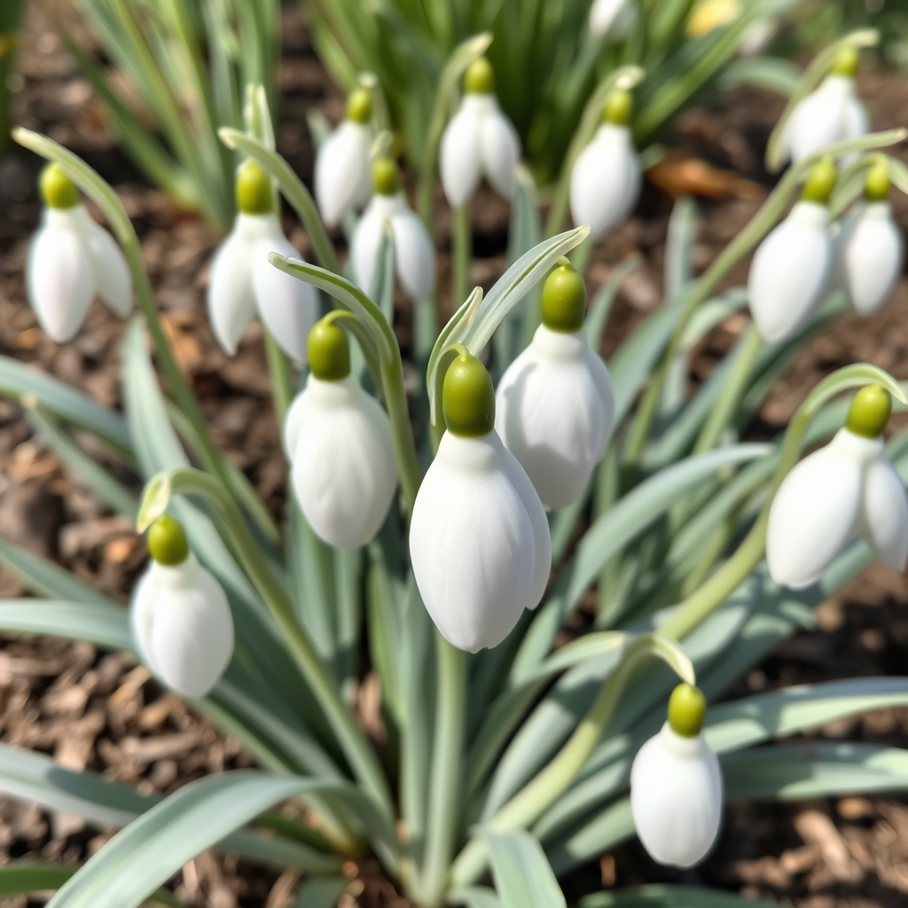 Galanthus nivalis ‘Sibbertoft White’