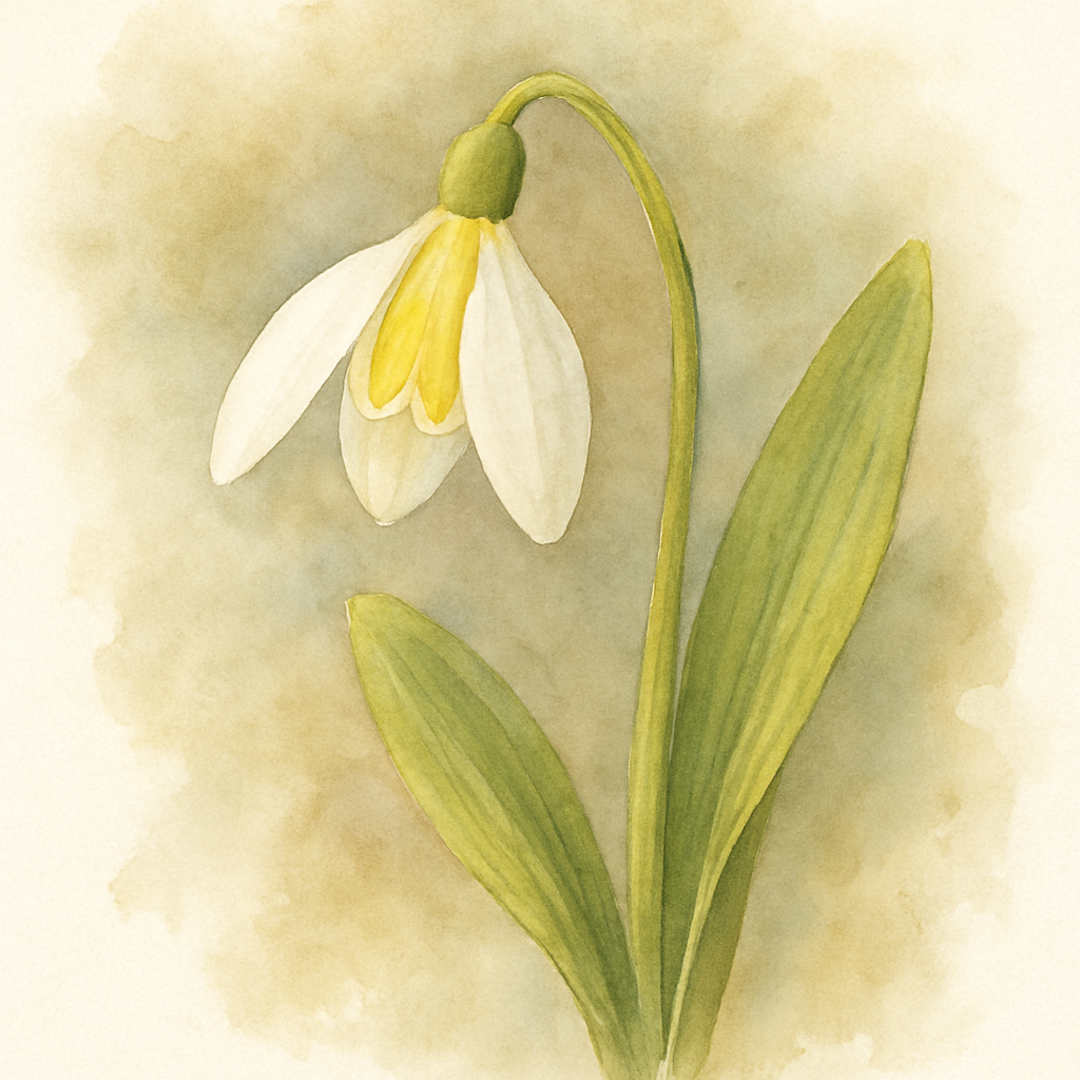 Galanthus plicatus 'Golden Fleece'