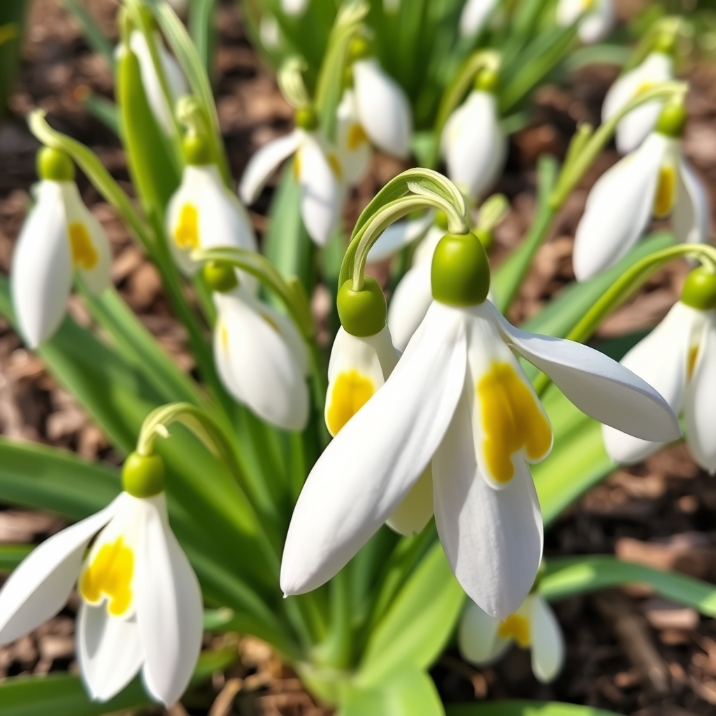 Galanthus ‘Wendy’s Gold’