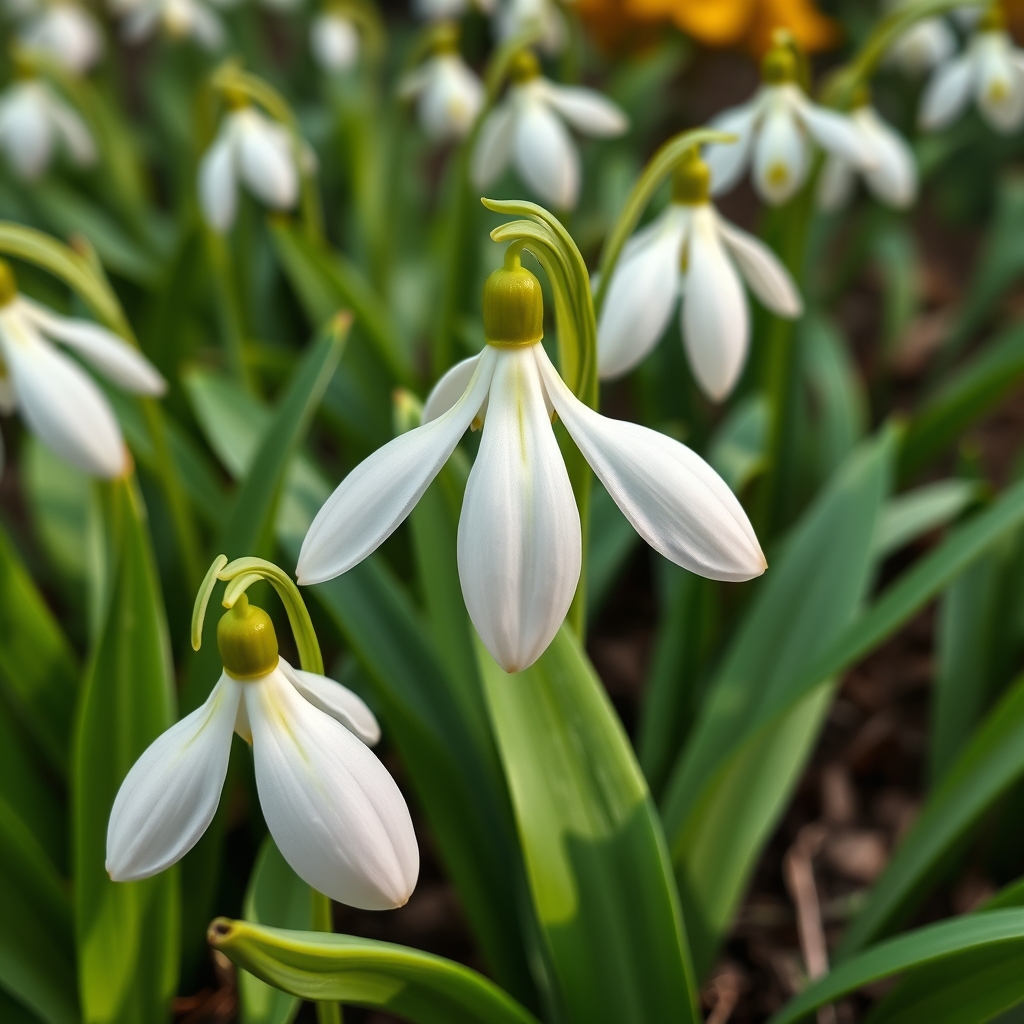 Galanthus woronowii 'Elizabeth Harrison'