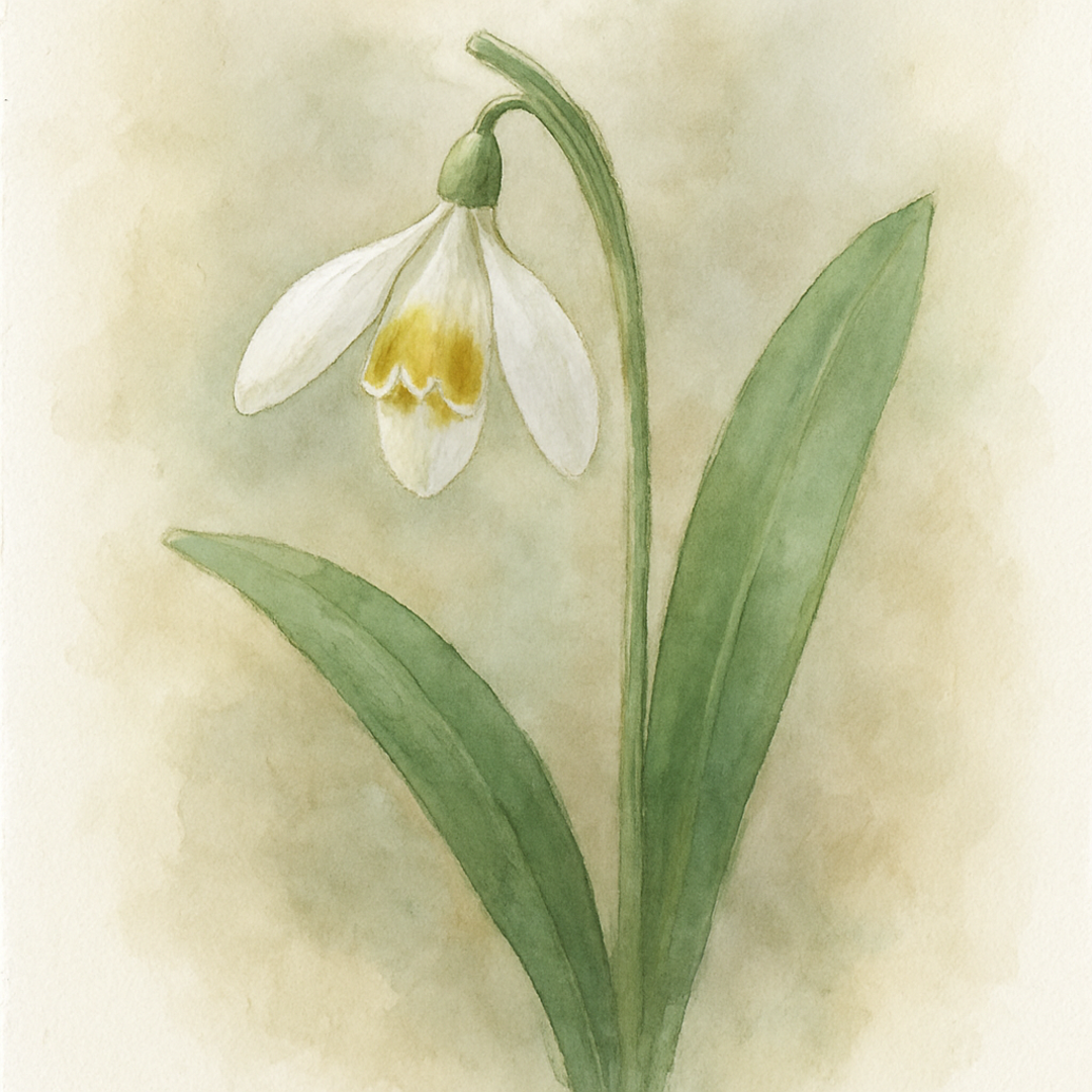Galanthus woronowii 'Elizabeth Harrison'