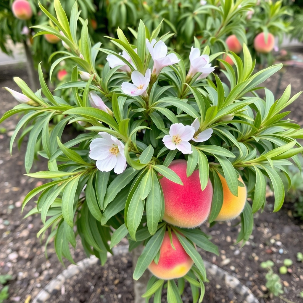 Garden Lady Dwarf Peach Tree
