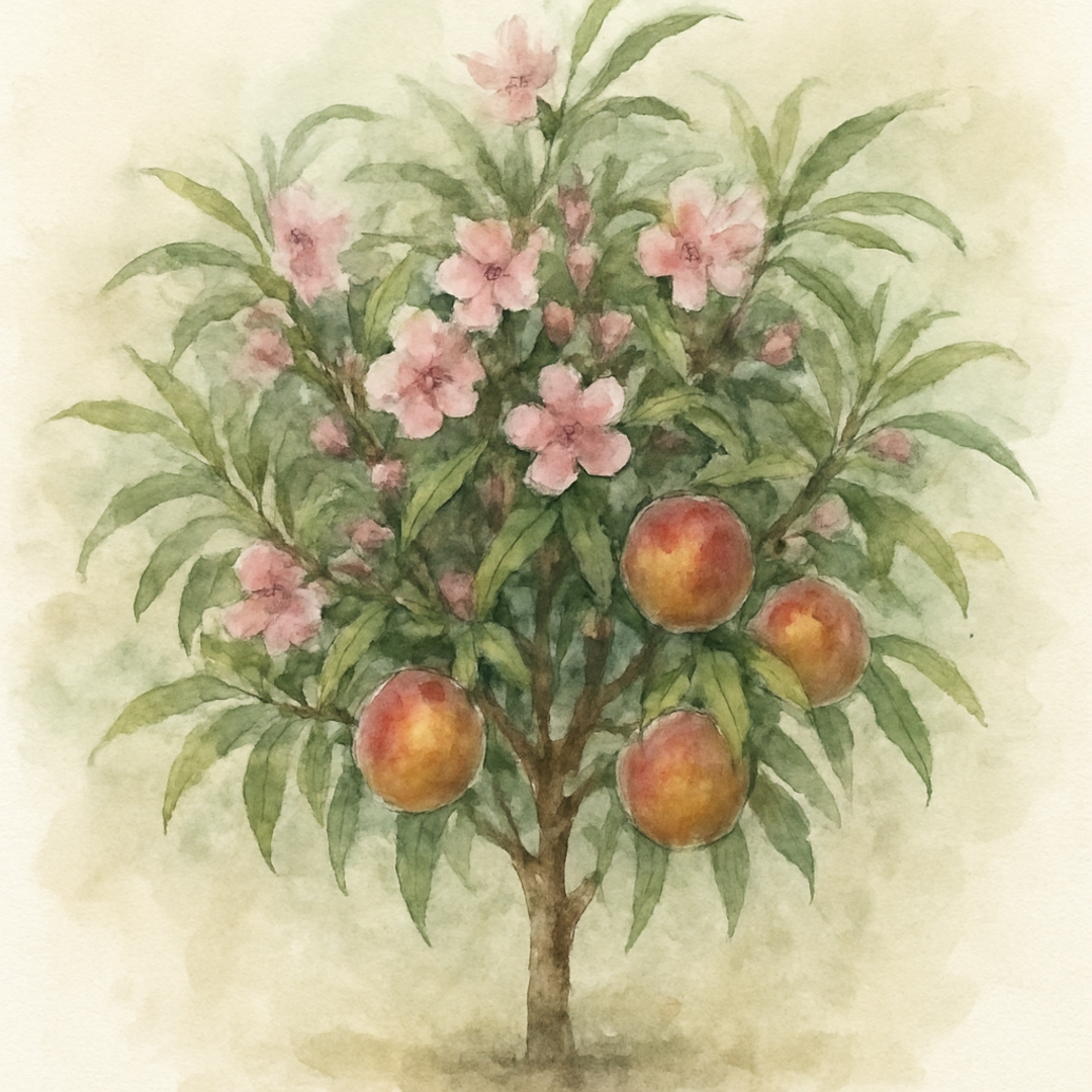 Garden Lady Dwarf Peach Tree