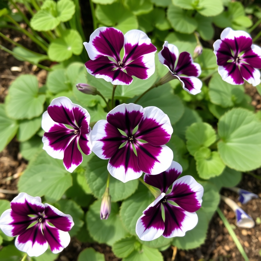 Geranium ‘Black and White’