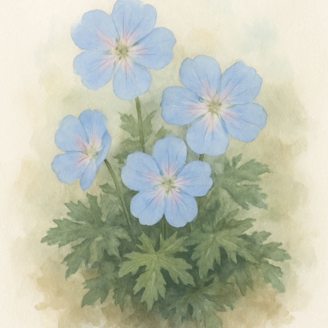 Geranium Azure Rush