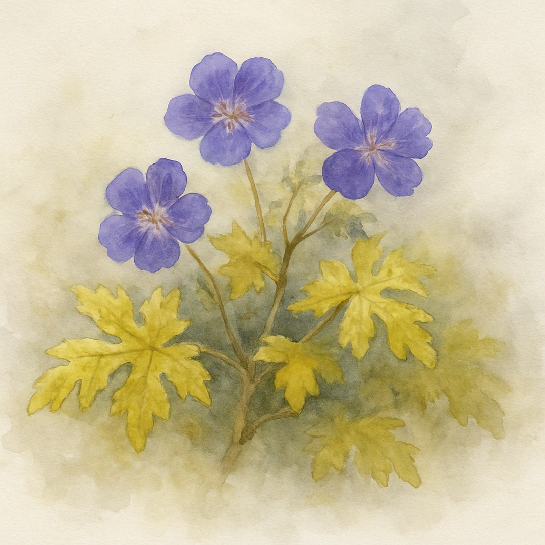 Geranium Blue Sunrise