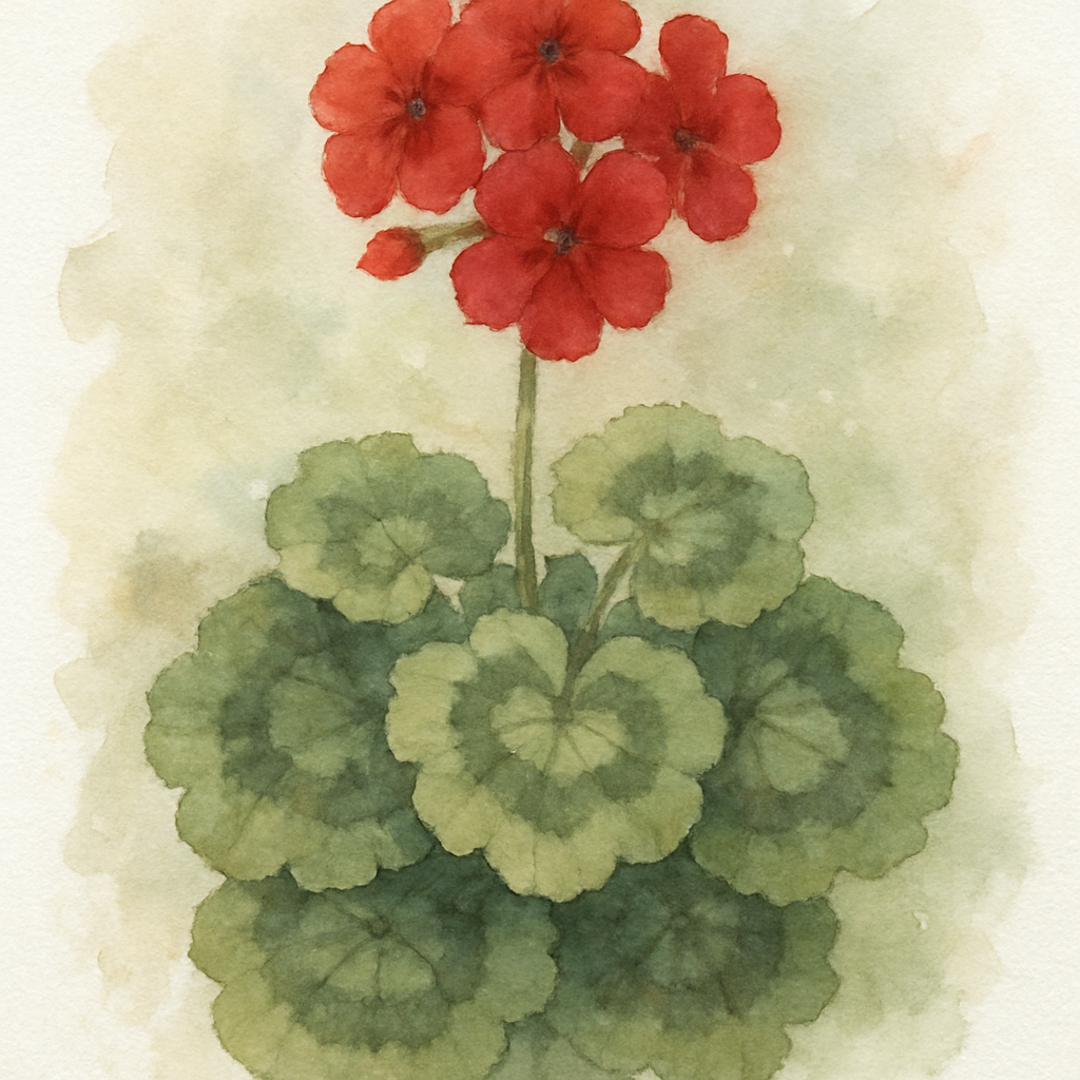 Geranium Bullseye Cherry