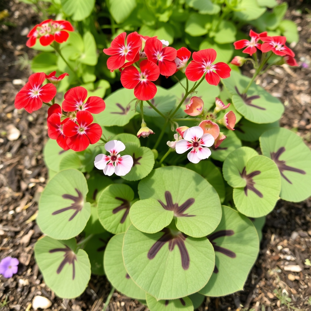 Geranium Bullseye Mix