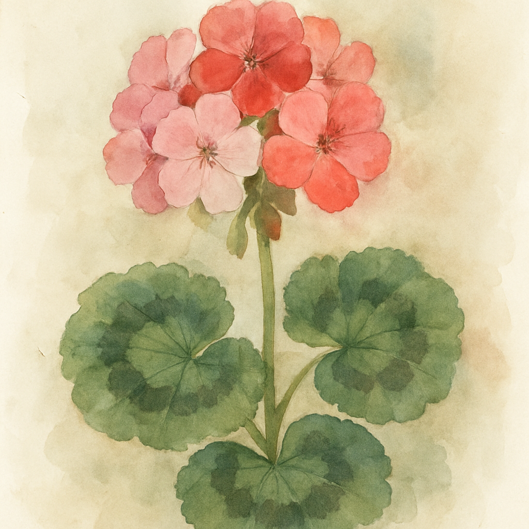 Geranium Bullseye Mix