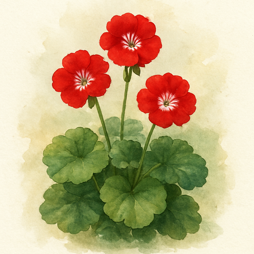 Geranium 'Bullseye Red'