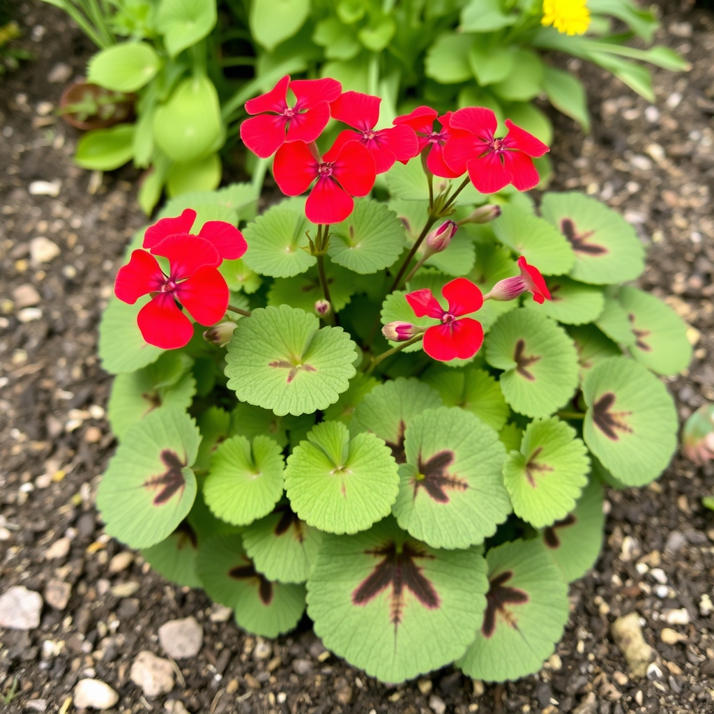 Geranium Bullseye Scarlet
