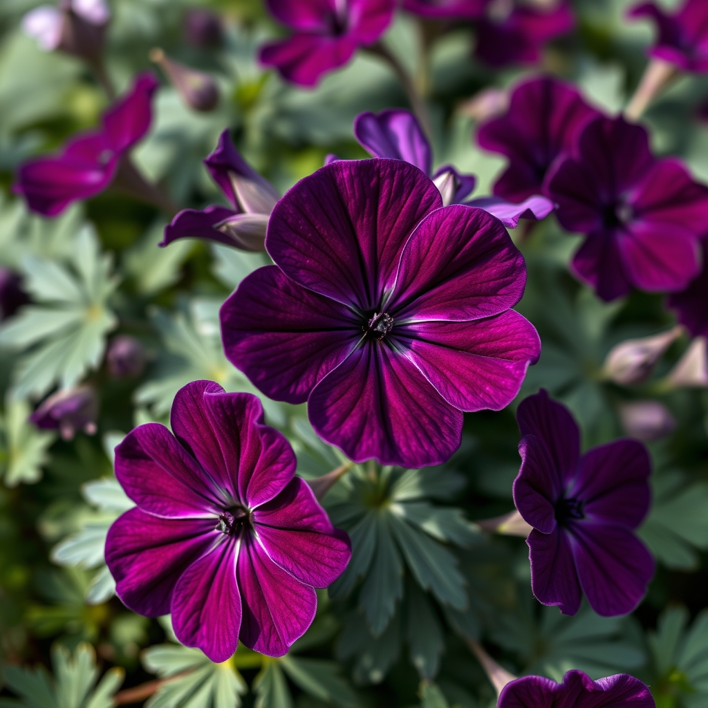 Geranium cinereum ‘Jolly Jewel Night’