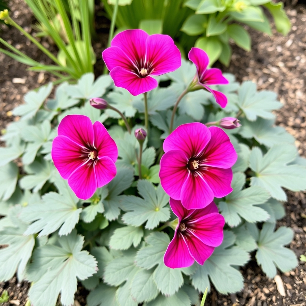 Geranium cinereum ‘Jolly Jewel Raspberry’