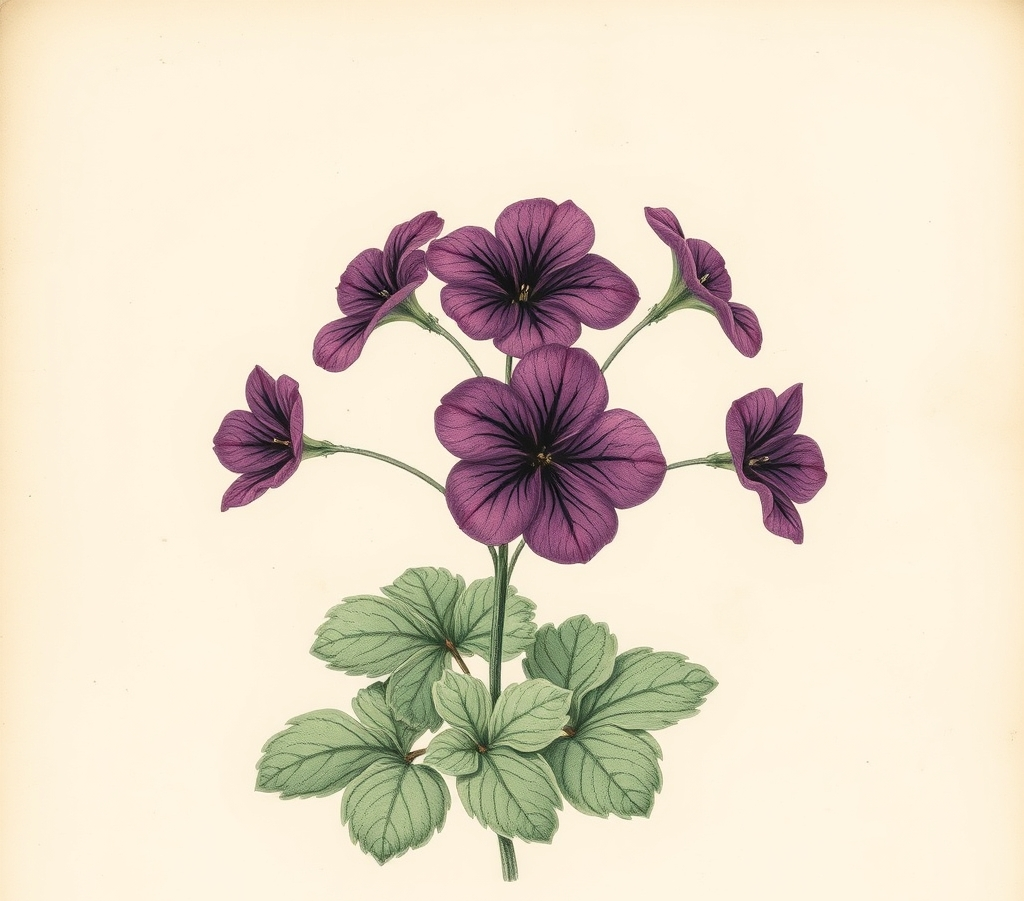 Geranium cinereum 'Jolly Jewel Night'
