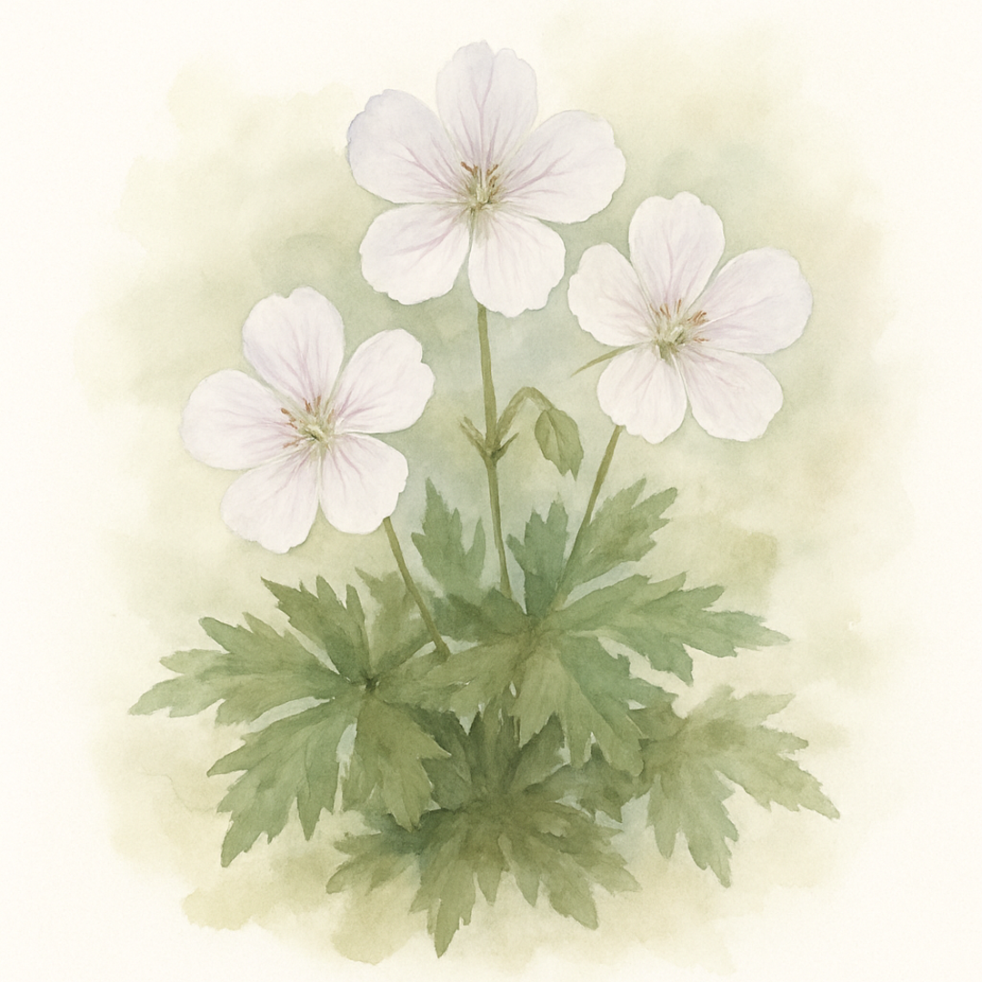 Geranium clarkei Kashmir White