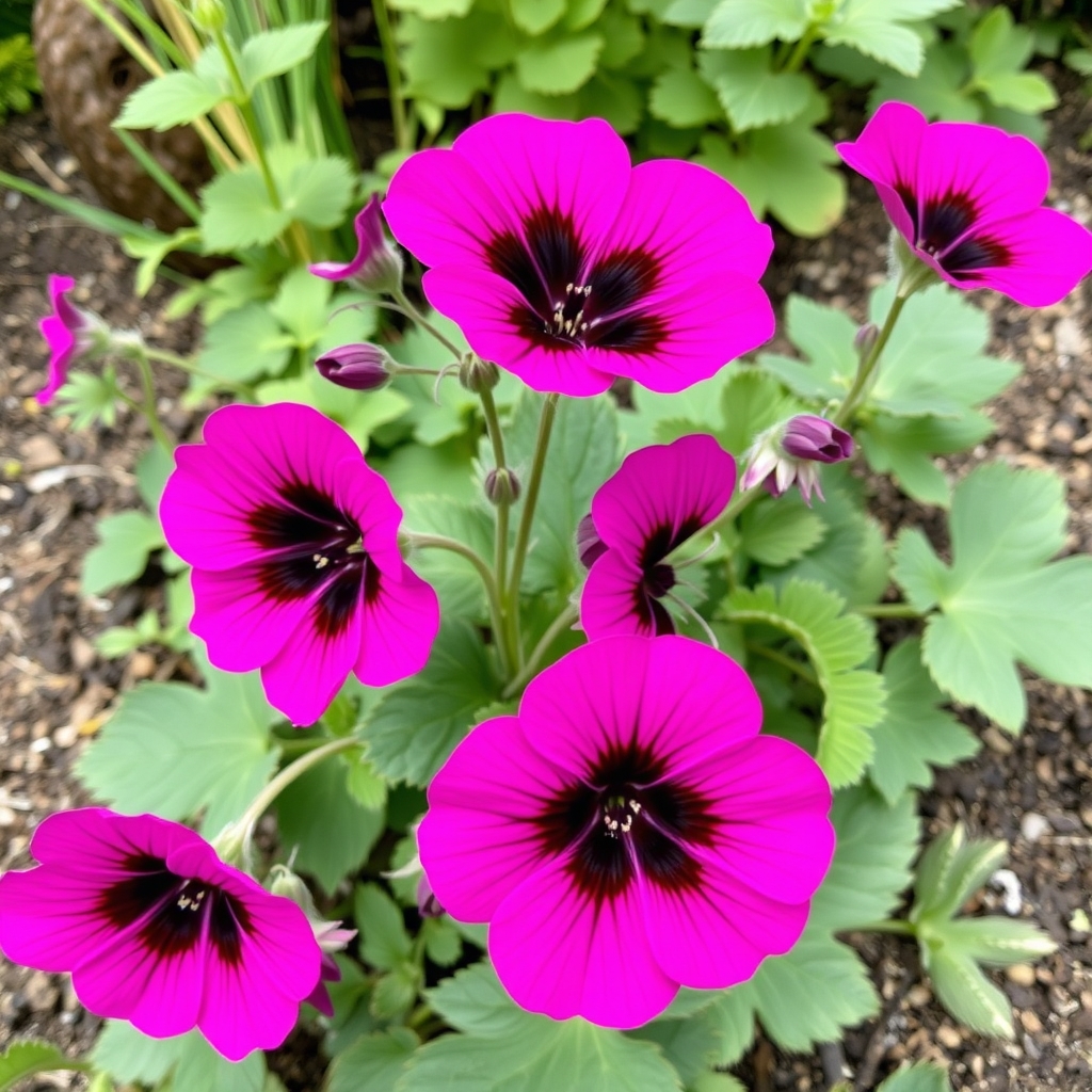 Geranium Dragon Heart