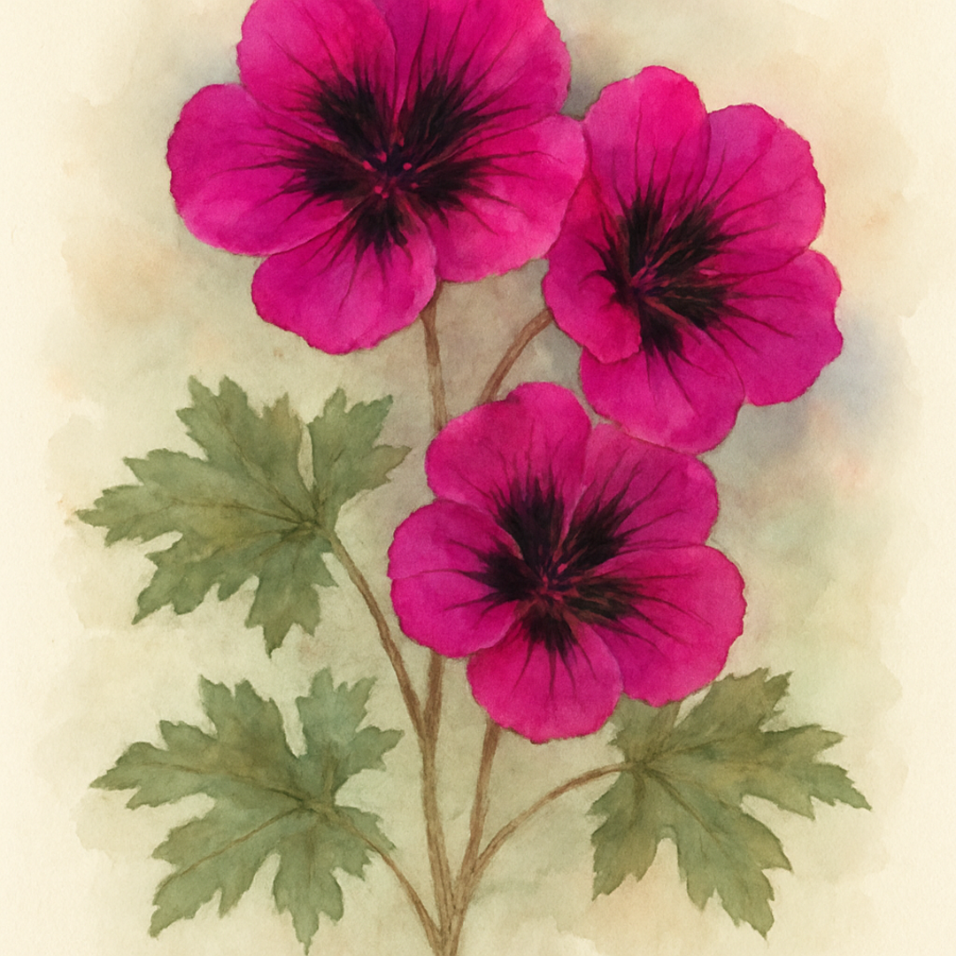 Geranium Dragon Heart