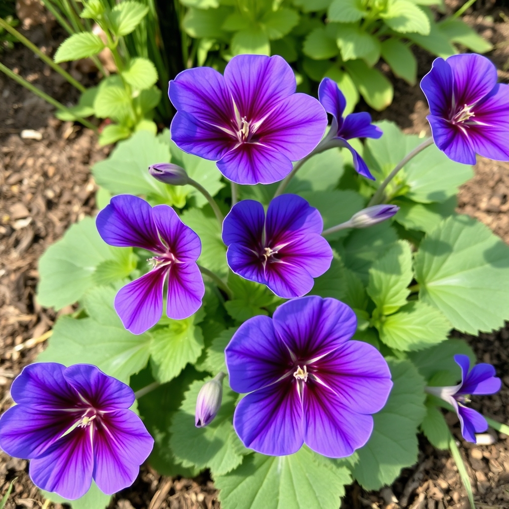 Geranium himalayense Gravetye