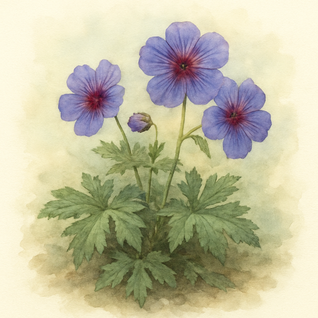 Geranium himalayense Gravetye