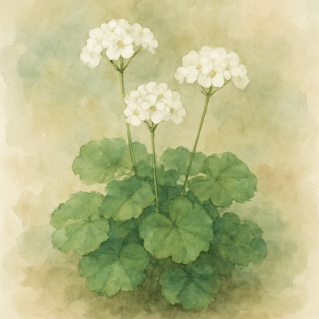 Geranium Horizon White