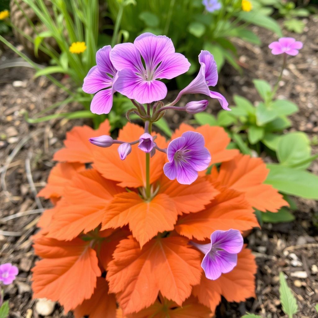 Geranium maculatum ‘Copper Tiger'