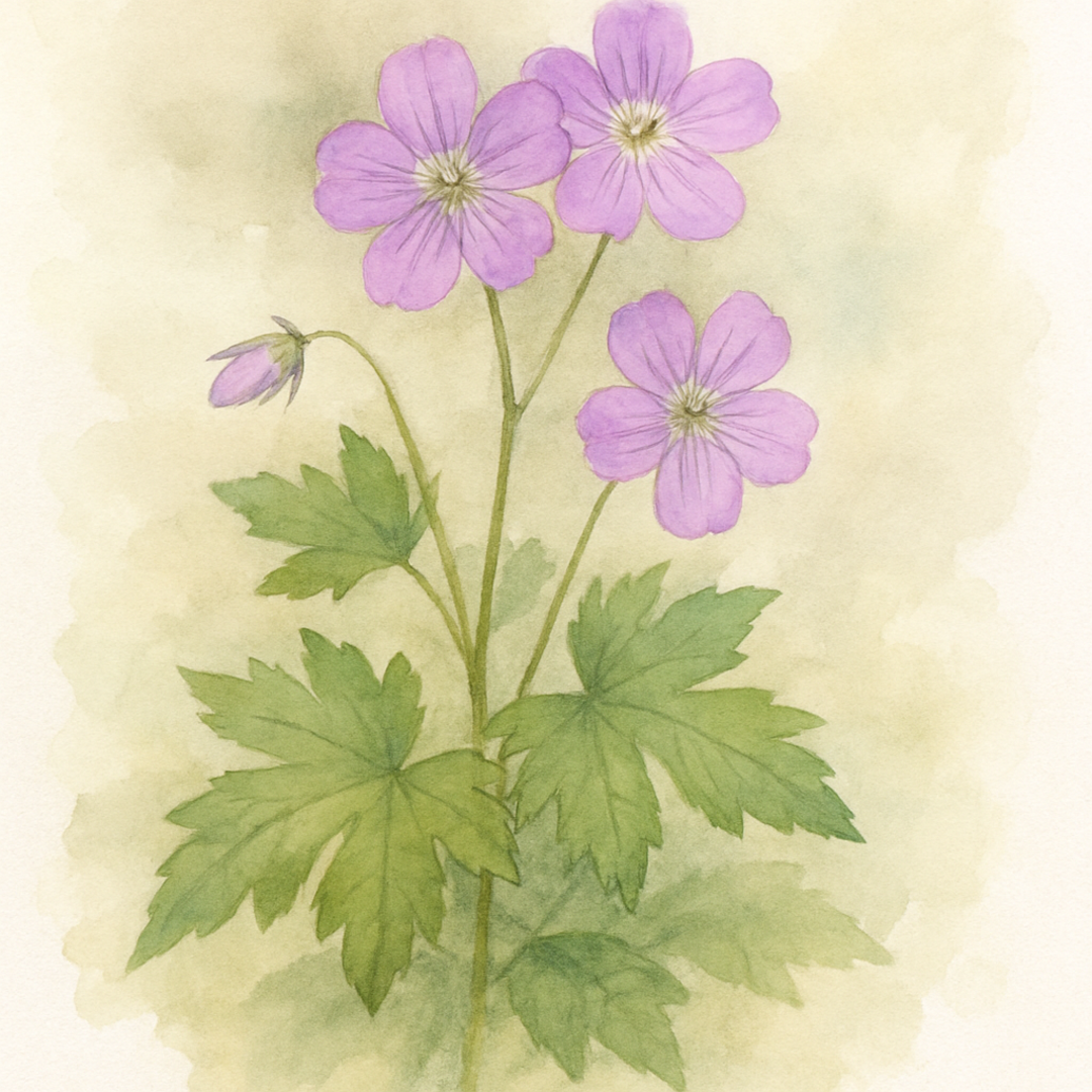 Geranium nodosum Svelte Lilac