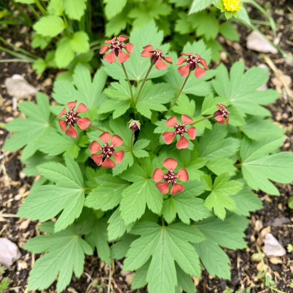 Geranium phaeum ‘Brown Sugar’