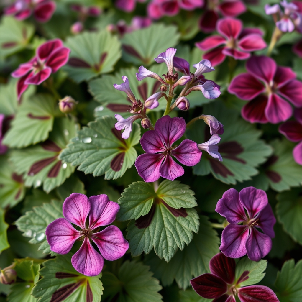 Geranium phaeum ‘Chocolate Biscuit’