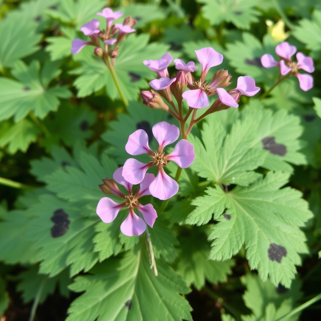 Geranium phaeum ‘Mottisfont Rose’