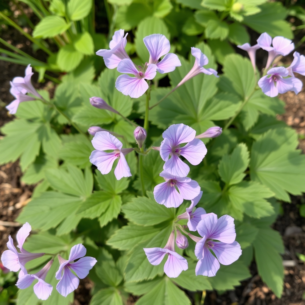 Geranium phaeum ‘Robin’s Angel Eyes’