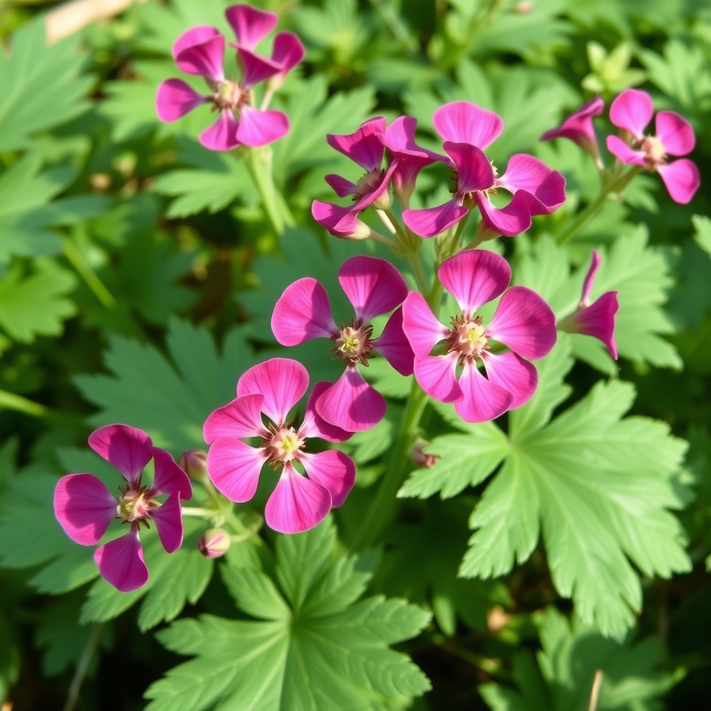 Geranium phaeum ‘Rothbury Cherry’