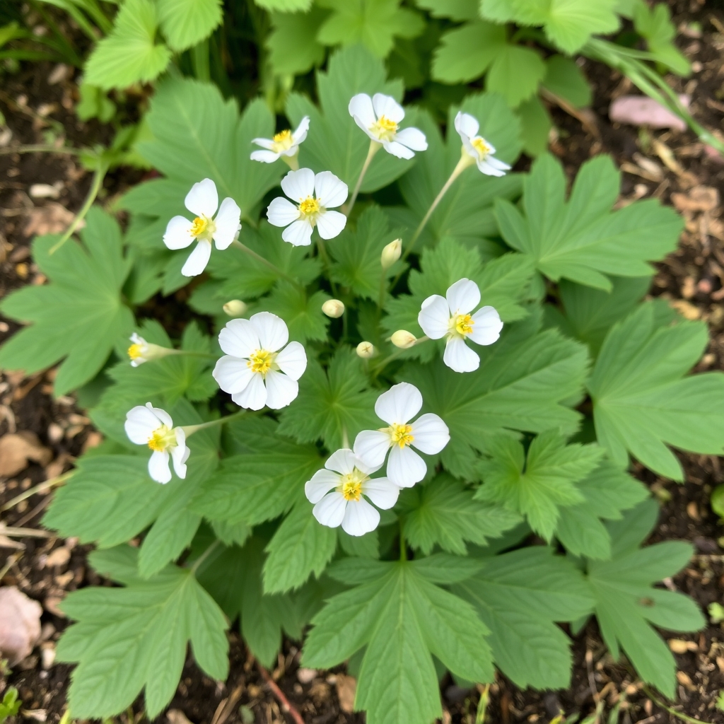 Geranium phaeum Album