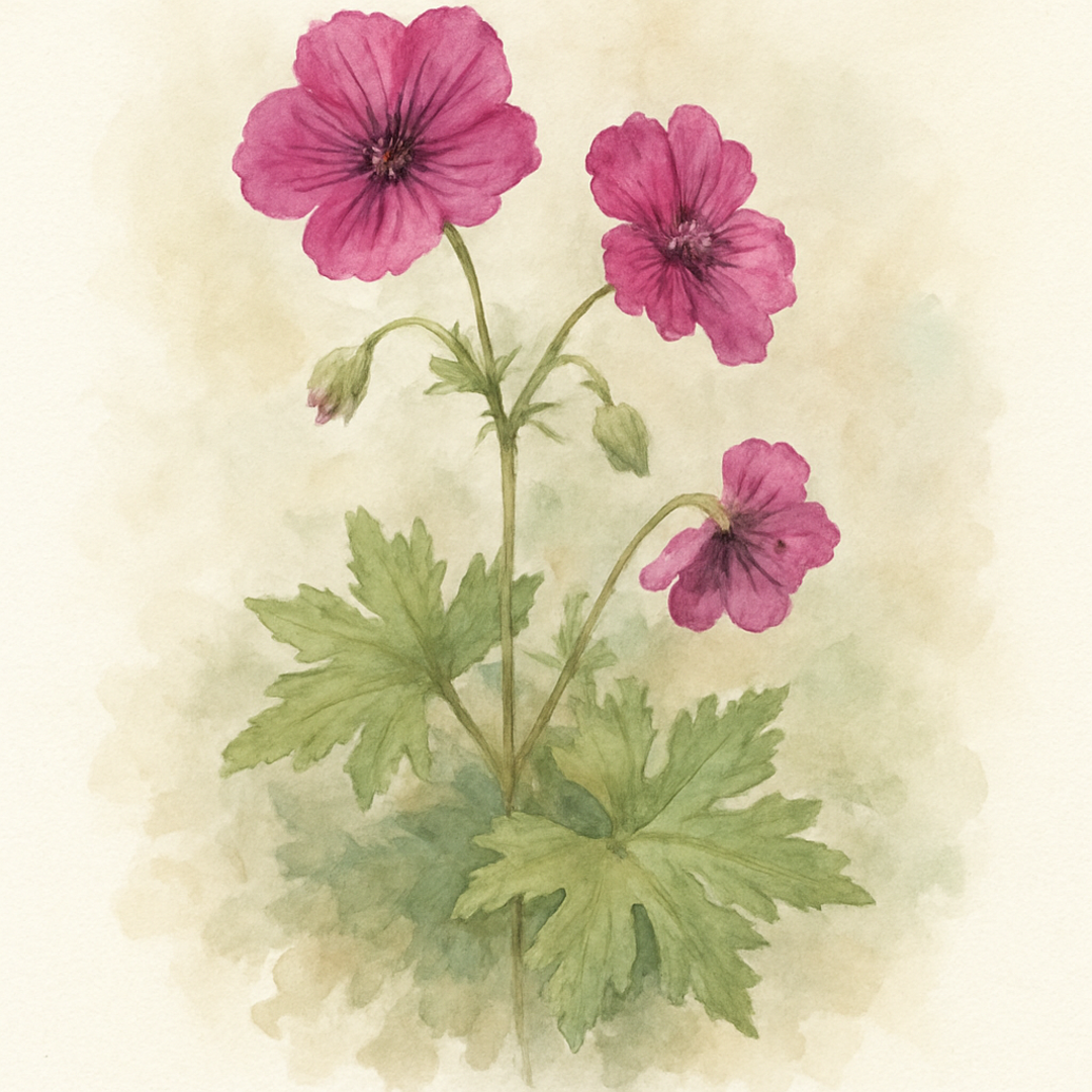 Geranium phaeum ‘Alec's Pink’