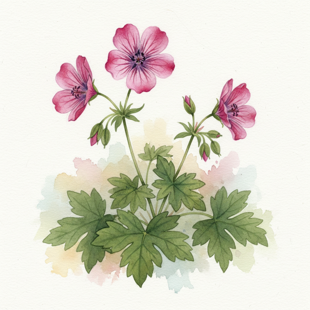 Geranium phaeum ‘Alec's Pink’