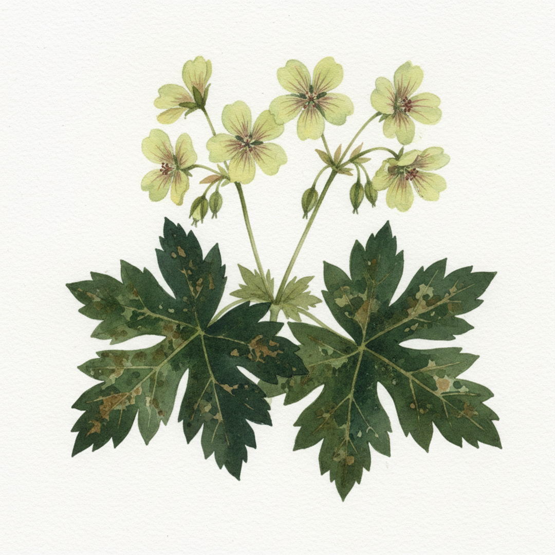 Geranium phaeum 'Angelina'
