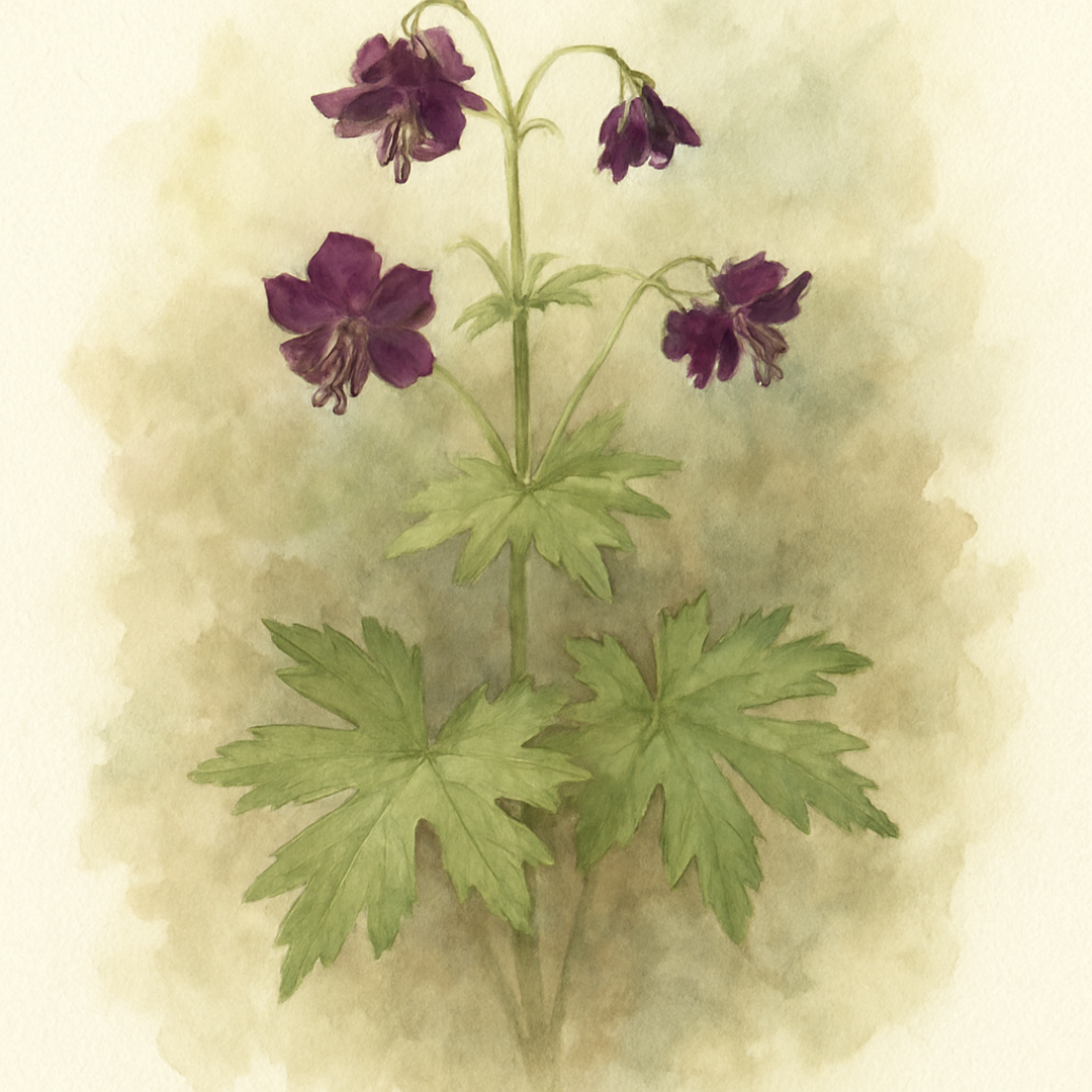 Geranium phaeum Ann Logan