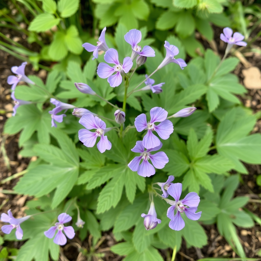 Geranium phaeum ‘Basket of Lavender’
