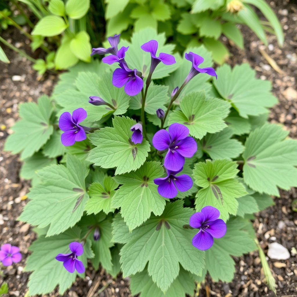 Geranium phaeum David Turner