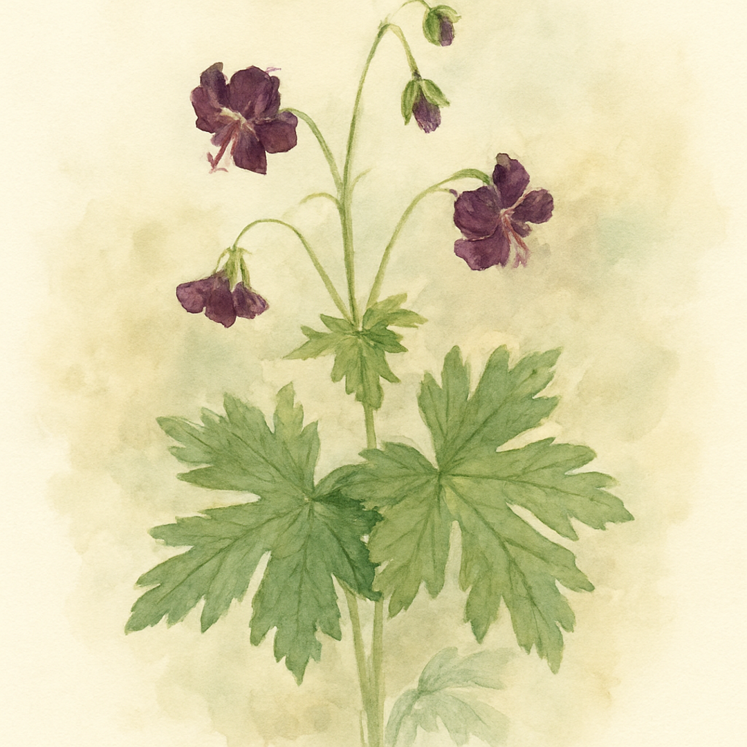 Geranium phaeum David Turner