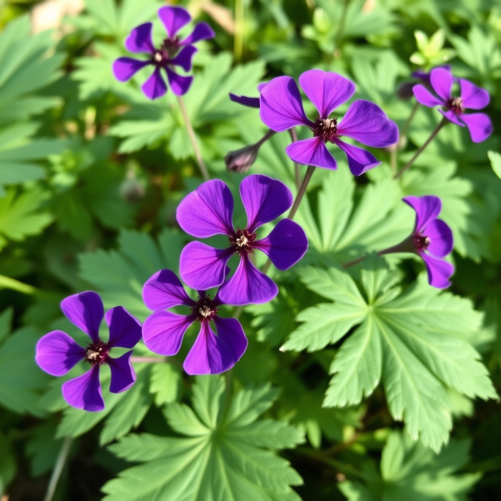 Geranium phaeum Enid