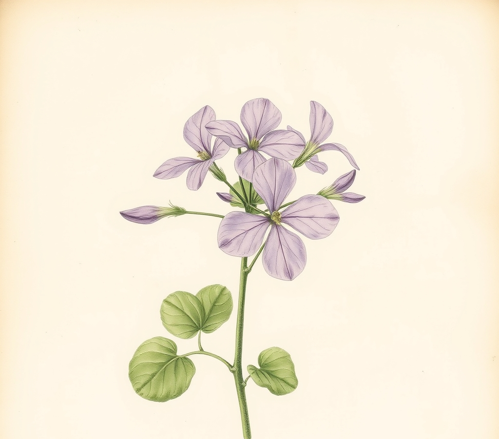 Geranium phaeum Lilac